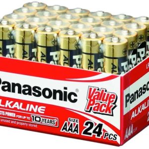 Panasonic: AAA Alkaline Batteries - 24 PACK