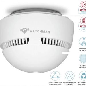 Watchman AJ-770SI4-S: 10 Year Interconnected Smoke Alarm - Single Pack